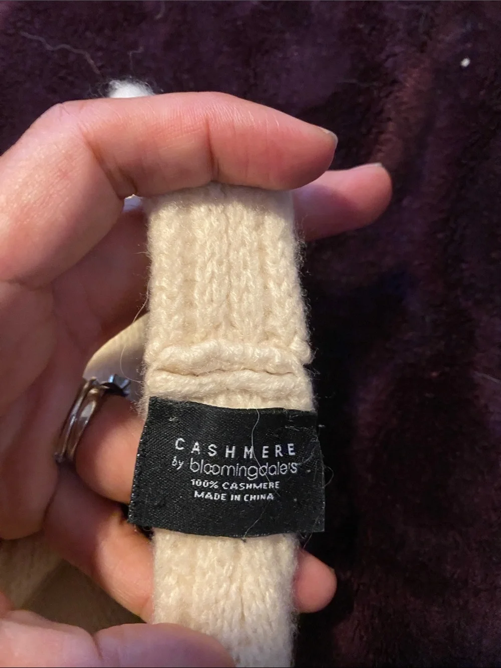 Women’s cashmere head wraps - Pastel Blue, Cream, and Beige
